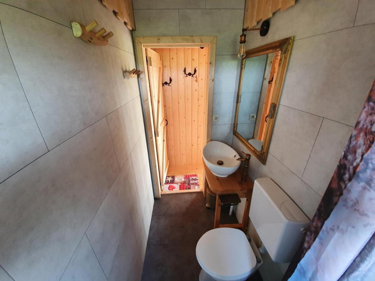 Tiny House Het Reebokje Lägenhet Vriescheloo Exteriör bild